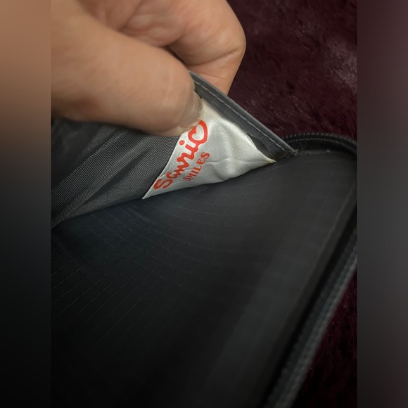 BAD BADTZ MARU Sanrio Wallet 2001 Vintage Kawaii Coin Purse Card Bag Embroidered - Picture 6 of 10